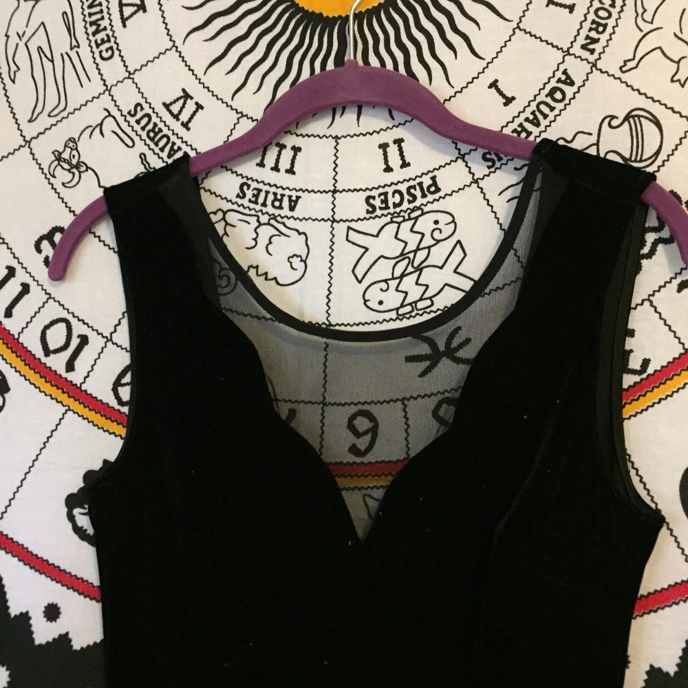 Black Body Con Dress